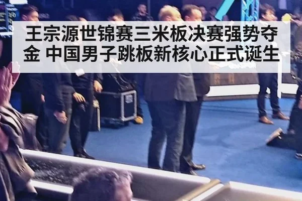 王宗源世锦赛三米板决赛强势夺金 中国男子跳板新核心正式诞生